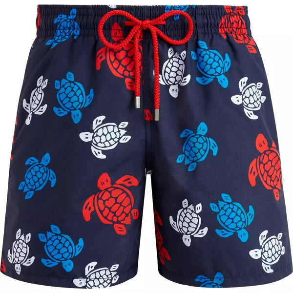 HERREN BADESHORTS MIT BESTICKTER RONDE DES TORTUES - LIMITIERTE EDITION