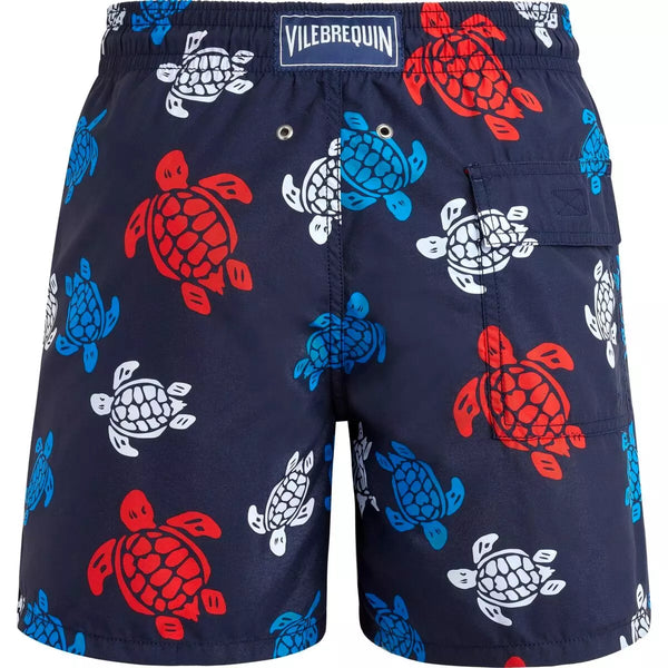 HERREN BADESHORTS MIT BESTICKTER RONDE DES TORTUES - LIMITIERTE EDITION