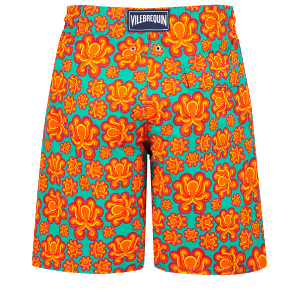 HERREN BADESHORTS MIT BESTICKTER RONDE DES TORTUES - LIMITIERTE EDITION