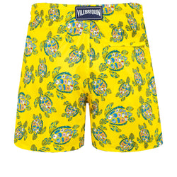 HERREN BADESHORTS MIT BESTICKTER RONDE DES TORTUES - LIMITIERTE EDITION