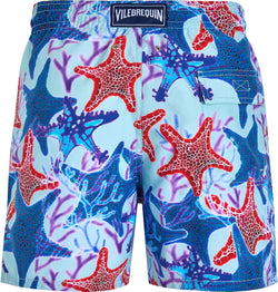 HERREN BADESHORTS MIT BESTICKTER RONDE DES TORTUES - LIMITIERTE EDITION