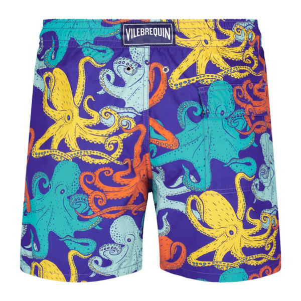 Moorea Swim Shorts Purple Blue