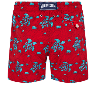 HERREN BADESHORTS MIT BESTICKTER RONDE DES TORTUES - LIMITIERTE EDITION