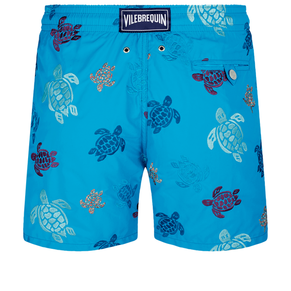 MEN SWIM SHORTS EMBROIDERED RONDE DES TORTUES - LIMITED EDITION