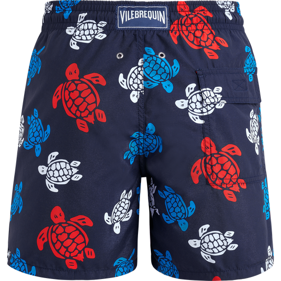 MEN SWIM SHORTS TORTUES MULTICOLORES