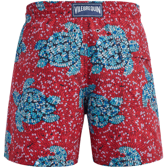MEN SWIM SHORTS TURTLES SEQUINS