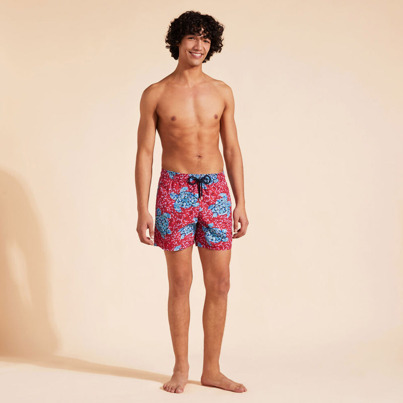 HERREN BADESHORTS TURTLES PAILLETTEN