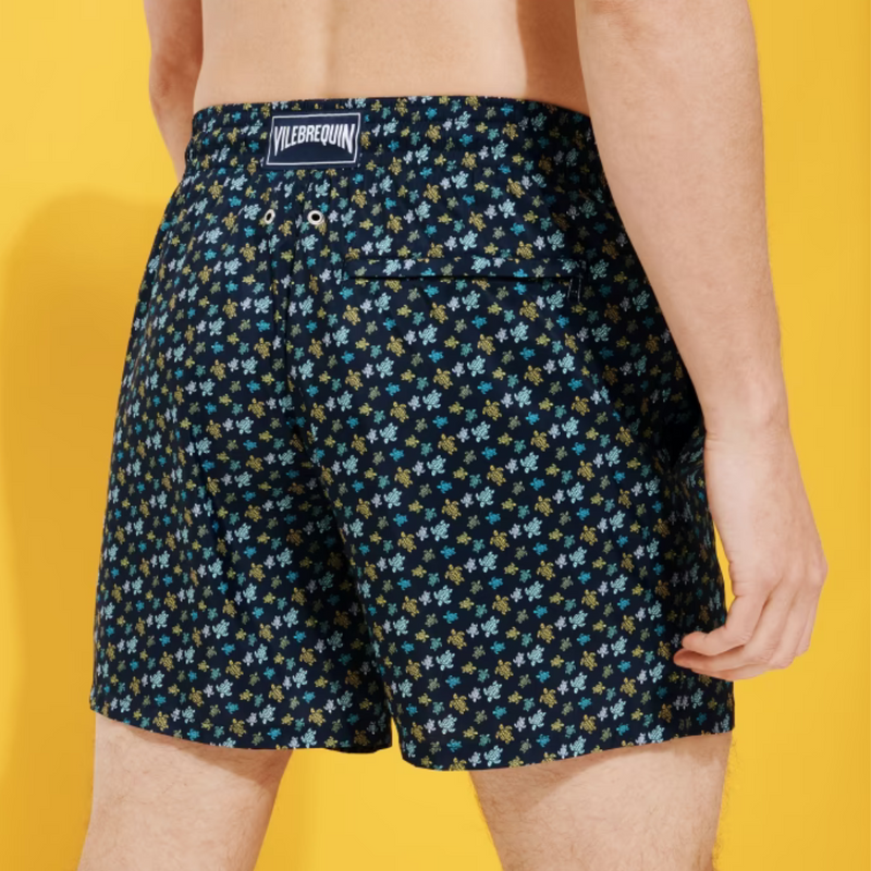 Ultra-light and Packable Swimwear with Rainbow Tortoise Print
