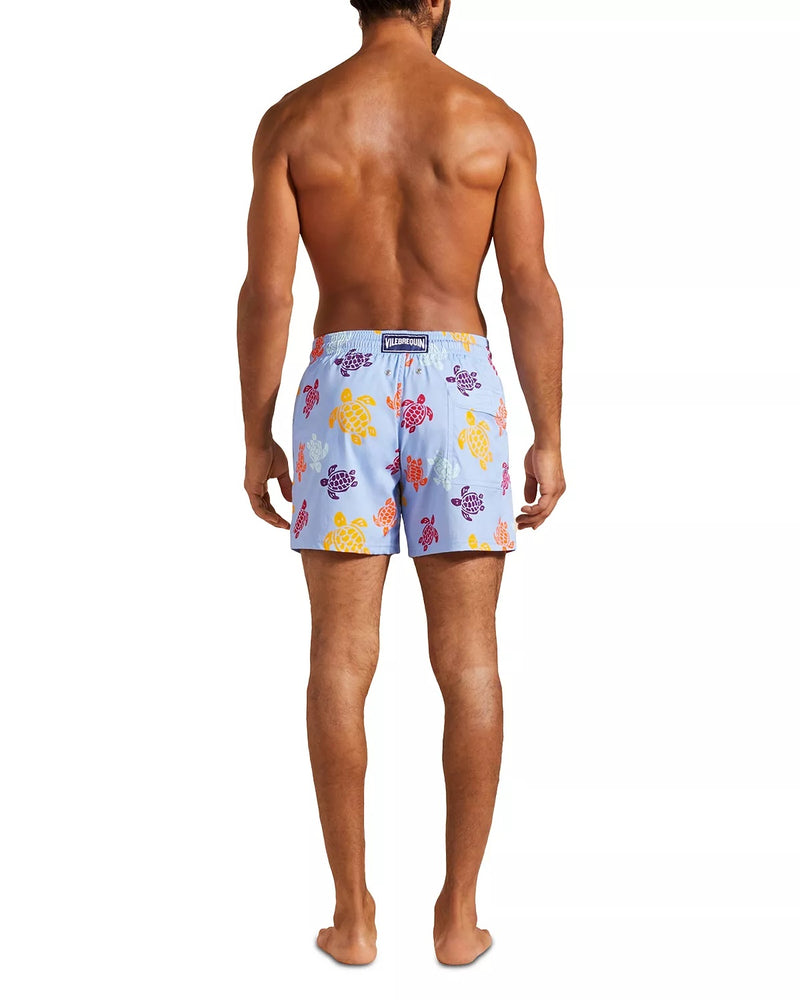 HERREN BADESHORTS MIT BESTICKTER RONDE DES TORTUES - LIMITIERTE EDITION