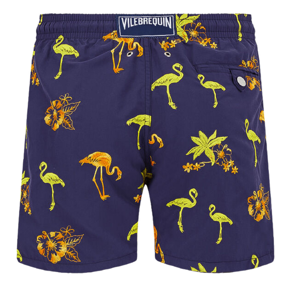 HERREN BADESHORTS MIT BESTICKTER RONDE DES TORTUES - LIMITIERTE EDITION