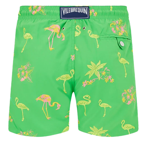 HERREN BADESHORTS MIT BESTICKTER RONDE DES TORTUES - LIMITIERTE EDITION